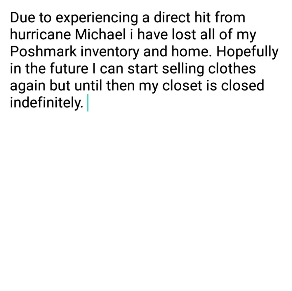 Closing closet.